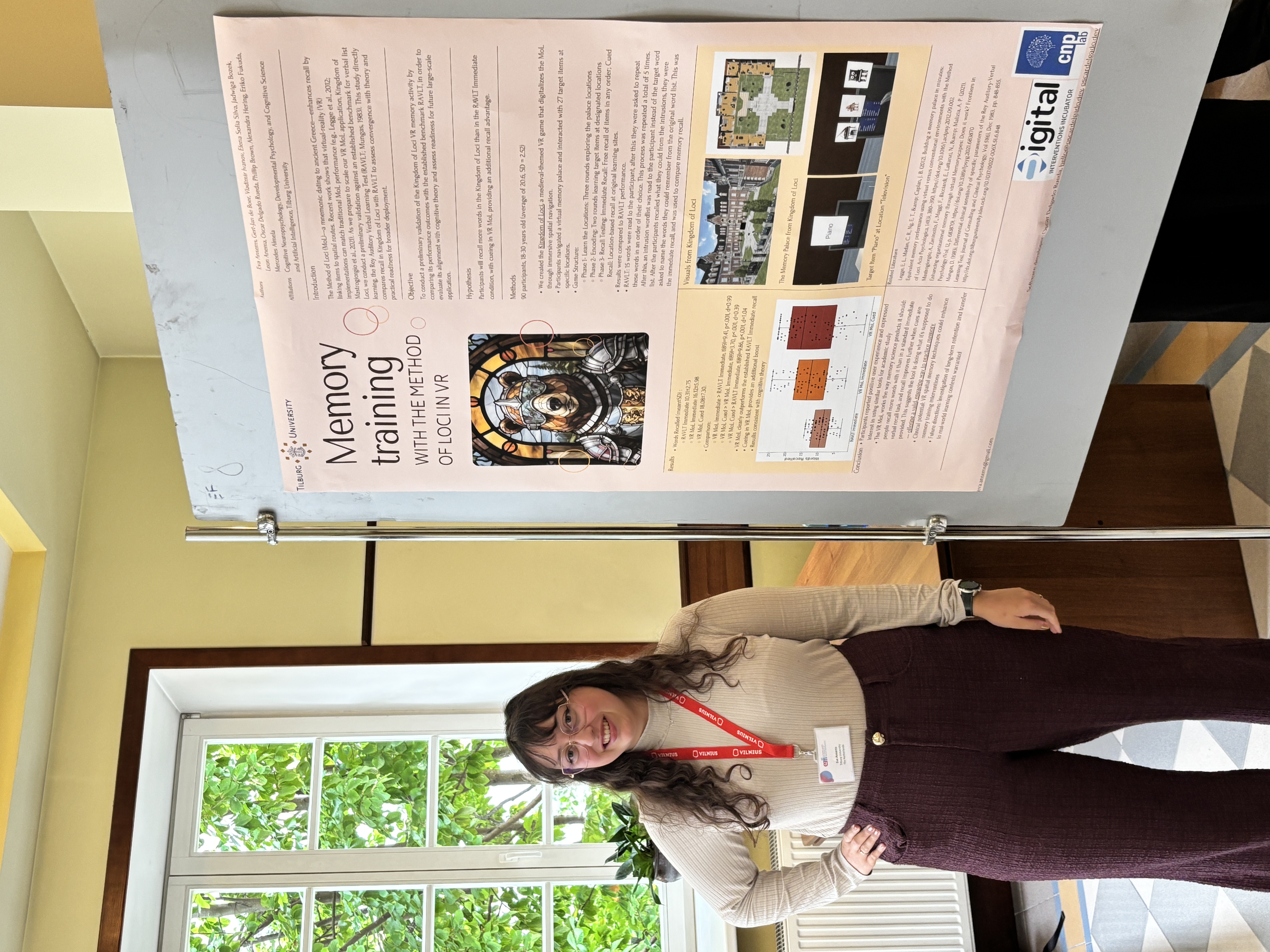 Alumna Eva Ansems Presenteert op de 8e ESRII Conferentie in Vilnius